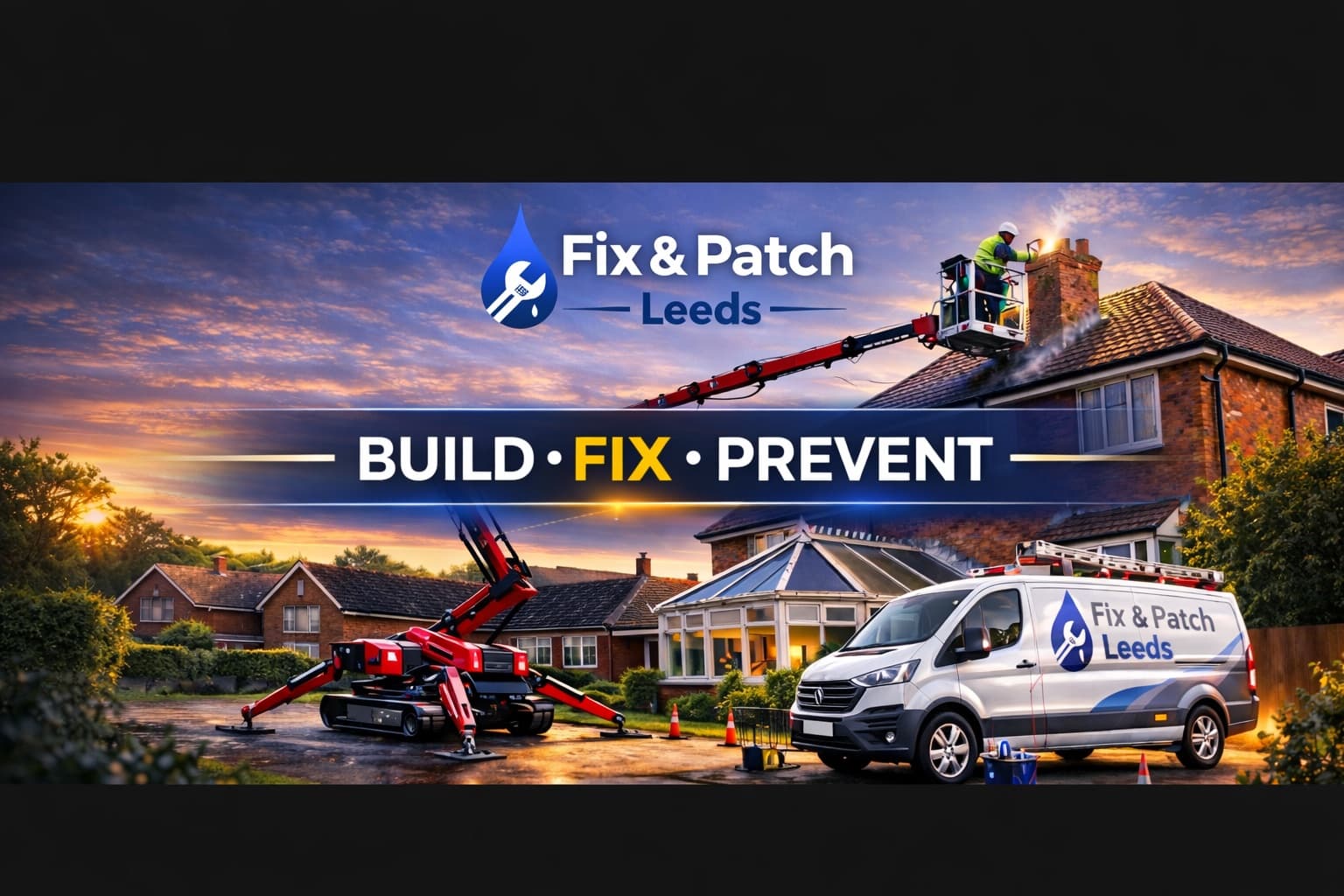 Fix & Patch Leeds high-access roofing and specialist repair work in Leeds