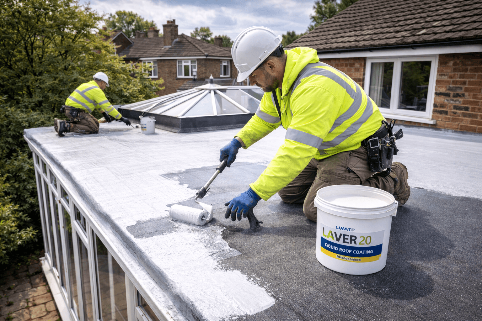 Flat roof repairs and installation in Leeds