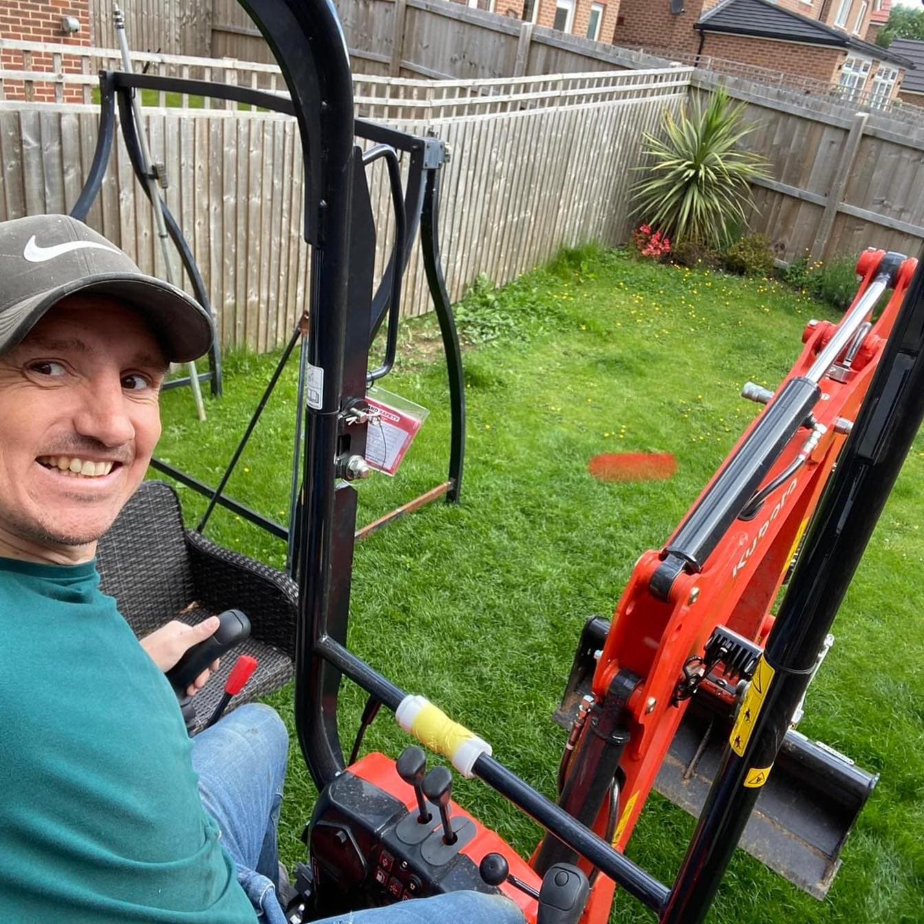 Scott on site during a bathroom project in Leeds